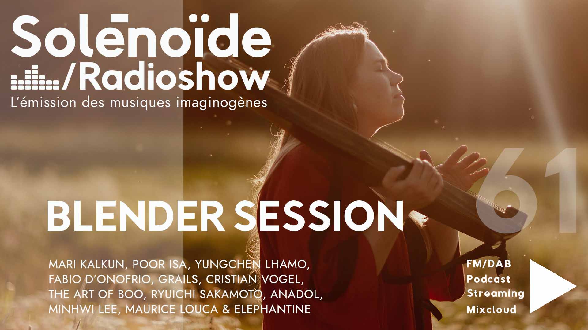 Emission > Solénoïde - Blender Session 61 - Mari Kalkun, Maurice Louca...