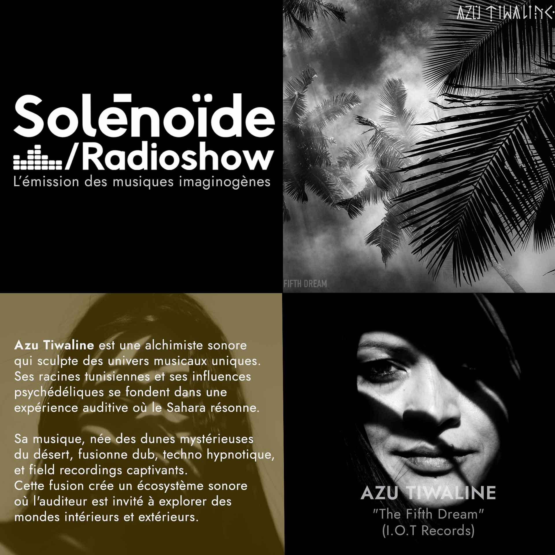 Chronique - AZU TIWALINE "The Fifth Dream" : Éveil mystique au cœur des contrées électroniques