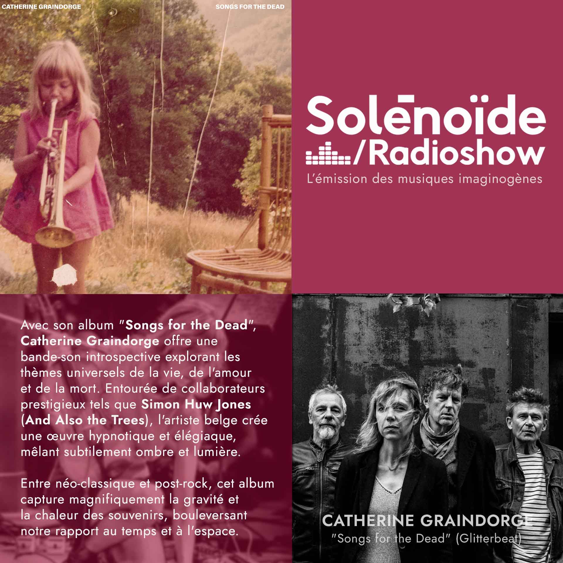 Chronique : CATHERINE GRAINDORGE "Songs for the Dead" (Glitterbeat)