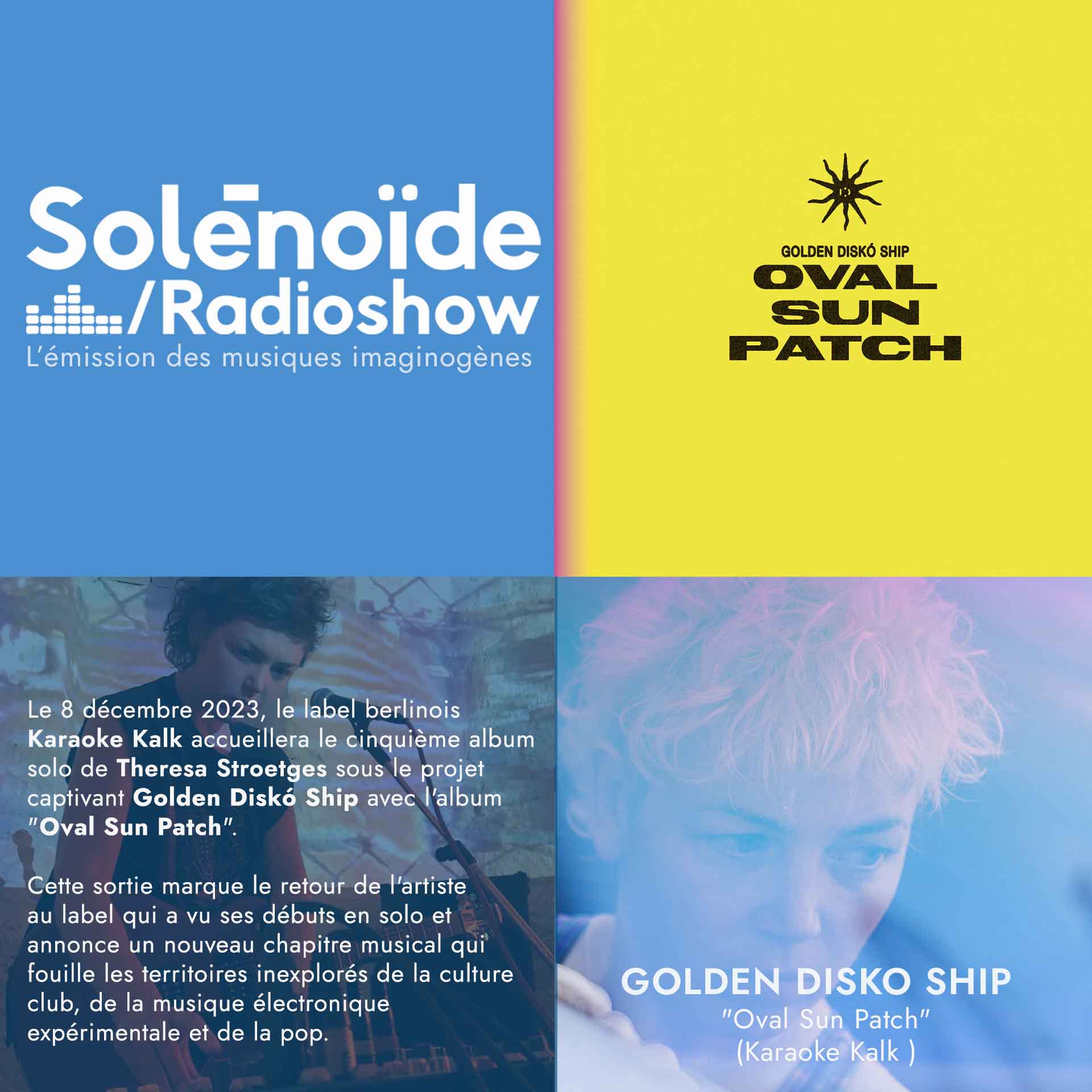 Chronique : Golden Diskó Ship : "Oval Sun Patch" - Une Odyssée Sonore Électrisante